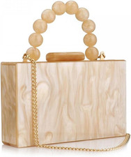 Acrylic Purses Evening Clutch Bag Marbling Handbags for Women Cross Body Bag Evening Bag price