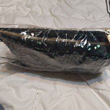 Emerald Green Sequence Clutch Purse NWT in plastic Packaging Evening Bag price