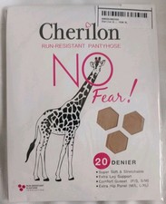 CHERILON Run-Resistant Pantyhose No Fear! 20 Denier Melon M/L Soft Stretchable Pantyhose price