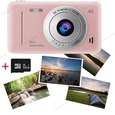 Digital Camera with 32GB Card 50MP 1080P 2.4” Screen 8X Zoom Anti-Shake Digital Cameras price