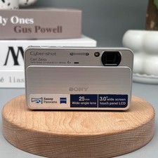Sony Cyber Shot DSC-T99 CCD 14.1MP 4x Optical Zoom Digital Camera Silver Digital Cameras price