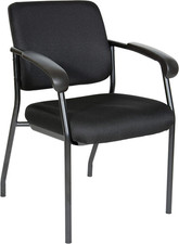Office Star 837 Series Visitor'S Chair with Padded Seat and Back with Built-In L Office Visitor Chair price