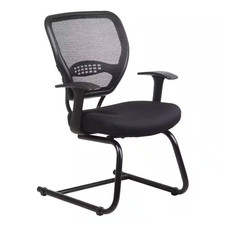Black Airgrid Back Visitor Office Chair Office Visitor Chair price
