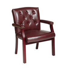 Oxblood Vinyl Visitor Office Chair Office Visitor Chair price