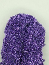 PURPLE CRYSTAL CHENILLE Size #2 - Medium 4 Yard Pack Fly & Jig Tying Material Chenille price
