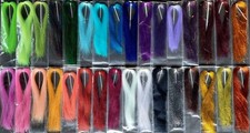 TWISTED CRYSTAL FLASH - Fly Tying Material - 38 COLORS - FLASHABOU - 12 inch NEW Chenille price