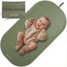 Lightweight Foldable Baby Changing Pad - Waterproof & Chic Sage Green Design Baby Changing Pad price