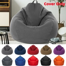 Large Bean Bag Chair Cover Indoor For Adults Kids Lazy Lounger Couch Sofa Cover Bean Bag Chair price