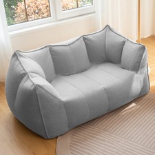 Single/Loveseat Giant Bean Bag Chair Comfy Lounge Lazy Floor Sofa for Adults Bean Bag Chair price