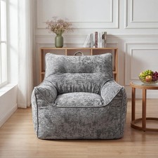 Ergonomic Bean Bag Chair w/Side Pocket, Cozy Lounge Sofa for Adults & Kids Bean Bag Chair price