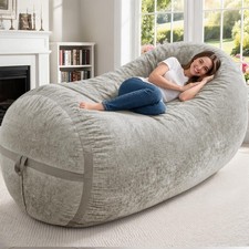 Homguava 6FT Bean Bag Chair Giant Bean Bag Chairs for Adults with Memory Foam Bean Bag Chair price