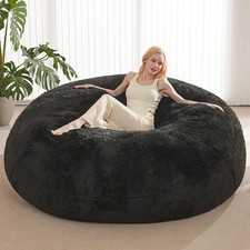 Giant 8Ft Green Bean Bag Chair for Adults - Soft Removable Cover, No Filler Bean Bag Chair price