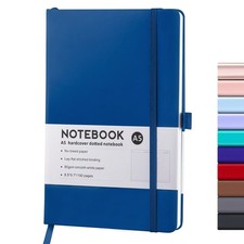 Hardcover Lined Notebook Journal For Writing 192 Pages Leather Thick College NEW Hardcover Notebook price