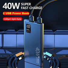 New 9000000MAH Portable Power Bank Dual USB Battery Charger For Mobile Phone USA Portable Charger - Power Bank price