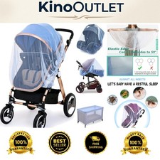 Durable Baby Mosquito Net 2-Pack for Strollers & Bassinets - Blue Baby Mosquito Net price