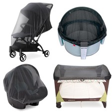 Baby Mosquito Net for Stroller Reusable Bug Net for Crib Playard Black Baby Mosquito Net price