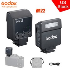 Godox iM22 Camera Flash Mini Flash for Canon Sony Fuji Nikon Panasonic Olympus Flashes price