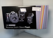 Vivitar SF-4000 Auto Bounce Zoom Slave Flash with Bracket-NIB Flashes price