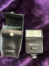 Canon Speedlite 188A Shoe Mount Flash 35MM SLR Film Camera AE-1 Tested w/CASE Flashes price