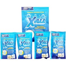 X-ALL Foaming Toilet Cleaner, Self-Activating Powder, 1 Pack(4 Treatments) Cleaning Products price