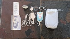 Braun Silk-Epil Xelle Epilator 5270 Model 5395 Blue – Working w/ Charger – Clean Epilators price