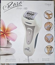 Emjoi Erase Pro E60 WHITE Epilator Precision Hair Removal Tool Tested Works Epilators price