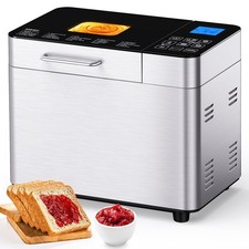 TINANA YH-BM-01 25-in-1 Stainless Steel Bread Maker Machine, 2 LB Wheat Bread Bread Maker price