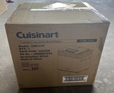 New Cuisinart CBK-210 Convection Bread Maker Machine 16 Menu Options Bread Maker price
