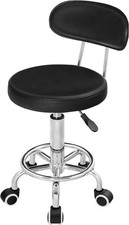 Height Adjustable Rolling Stool 360° Rotating Drafting Chair Office Desk Chair Office Stool price