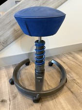 Aeris Swopper Ergonomic Stool Blue Office Chair Adjustable Comfortable Seating Office Stool price