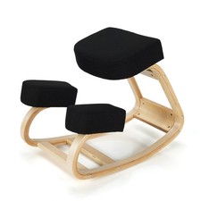 Costway Ergonomic Kneeling Chair Rocking Office Desk Stool Upright Posture Black Office Stool price
