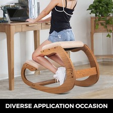 Ergonomic Kneeling Stool Chair, Heavy Duty Office Chair for Desk Work, White Oak Office Stool price