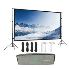 Projector Screen with Stand 120 inch 16:9 HD 4K Outdoor Indoor Projection Screen Projector Screen price