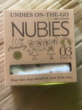 Nubies Girls Soft Cotton tagless briefs , Size 3T Girls' Underwear price