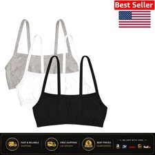 Lightweight Girls' Cotton Spaghetti Strap Sport Bras - Ideal for School & Sports Girls' Underwear price