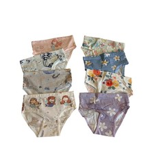 *BRAND NEW* 8-Pack Little Girls Mermaid & Floral Underwear Panties Briefs Size 5 Girls' Underwear price