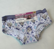 Disney Frozen II Girls Brief Underwear 5-Pack M/6 Cotton Spandex Multicolor Girls' Underwear price