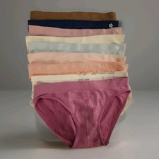 Girls Underwear/Panties 9 Pack Soft Kids Comfortable Panites Sz (5)M 8-10 (4) L Girls' Underwear price