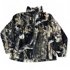 Youth 10/12 Columbia Camo Fleece Zip Up Boys' Jacket price