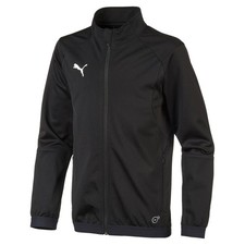 PUMA Liga Training Full Zip Jacket Youth Boys Black Casual Athletic Outerwear 65 Boys' Jacket price