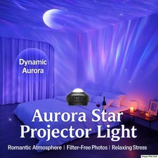 Aurora Projector Galaxy Star Night Light LED Lamp for Bedroom Ceiling Decor Baby Room Ceiling Lamp price