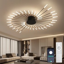 42-Light Fireworks LED Ceiling Light Flush Mount Dimmable App Remote Control Baby Room Ceiling Lamp price