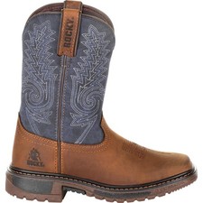 Rocky Kids' Ride FLX Western Boot - RKW0255C Unisex Kids' Western Shoes Unisex Children's Boots price