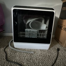 Portable Countertop Dishwasher with 5L Tank & 6 Programs for Small Spaces Dishwashers price