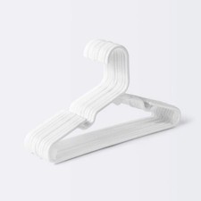 10ct Baby Clothes Hangers - BPA-Free, Strap Notches, Dresses, Shirts, Tank Tops Baby Clothes Hanger price