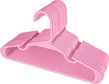 Kids Hangers - 11. 5 Inch Plastic Baby Hangers for Closet Utopia Home Baby Clothes Hanger price