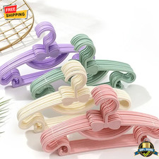 10pcs Baby Kids Clothes Hangers Cute Cartoon Clip Hanger Rack Display Baby Clothes Hanger price