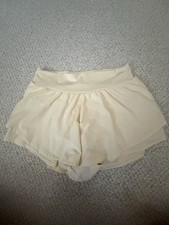 Girls’ All In Motion Pale Yellow Flutter Shorts - Size XXL (16/18) Girls' Shorts price
