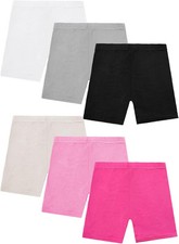 6 Pack Girls Bike Shorts Cartwheel Shorts for Girls Toddler Kids Biker Shorts Girls' Shorts price