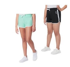 NEW! GIRLS JUSTICE CLASSIC PULL ON  EDF DOLPHIN SHORT! OUTER DRAWSTRING! VARIETY Girls' Shorts price